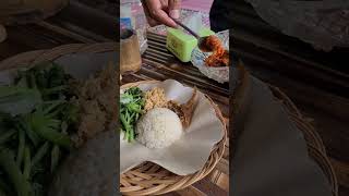 NASI OYEK Makanan Tradisional Jawa yang Terbuat dari Singkong #shorts