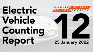 Electric Vehicle Counting Report No.12 - Waikanae, Kāpiti Coast to Seaview, Lower Hutt