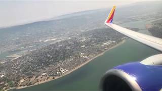 Southwest 737-700 Flight Oakland to Phoenix (4K)