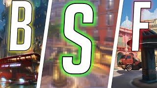 Overwatch Maps suck... So I made a Tier List.