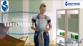 DIDYMOS - Kängurutrage - Bindeanleitung