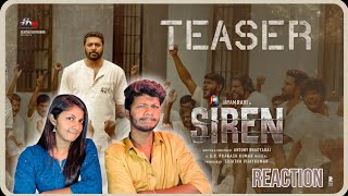 Siren Official Teaser - Reaction| Jayam Ravi, Keerthy Suresh | G.V. Prakash Kumar |ODY