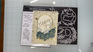 Stampin’ Up! Adoring Hearts Celebrate You Card Tutorial