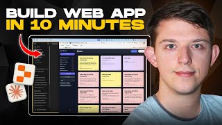 How to Use AI to Build a Web App in 10 minutes (Template + Full Guide)