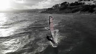 Windsurfing in Moraira:Sunset Blues!...with@RogierScholteVideos