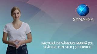 Factura de vanzare marfa cu scadere din stoc