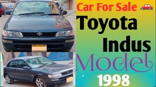 Toyota Indus Model 1998 Complete file ☎️ 0337 80000 75