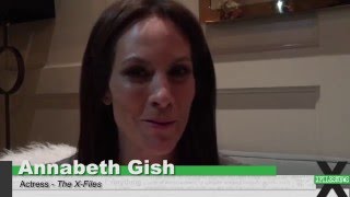 XFN Interviews Annabeth Gish @ The X-Files LA Screening