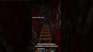 Nether'ın Üstüne Nasıl Çıkılır? #shorts #minecraft