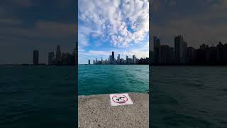 Great views of the city of Chicago #chicago #northavenuebeach #shorts #city #cityscape #travel #view