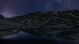 An enchanting view of the night sky FREE STOCK VIDEO