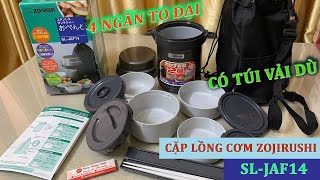 Ai nên dùng Cặp lồng cơm giữ nhiệt 4 ngăn Zojirushi SL-JAF14 (3tshophangnhat)