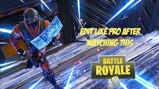 How to increase your edit speed in Fortnite chapter 2 season 3 (Tips and Tricks) All platforms