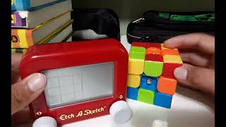 pov:you teach kids how to draw in a etch a sketch