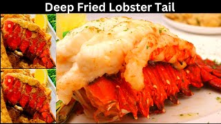 How to FRY a Lobster Tail #shorts