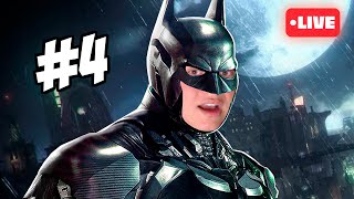 🔴 (LIVE) BATMAN: ARKHAM KNIGHT -  O SACRIFÍCIO DE HERA VENENOSA E MULHER GATO LIVRE! #04