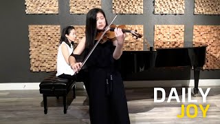 Bartok's Concerto for Viola and Orchestra, i Moderato | Michelle Dayeon Koo & Kim Lee | Daily Joy