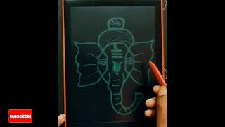 Lord Ganesha drawing easy/3 easy lord Ganesha drawings/Ganesh chaturthi special drawing