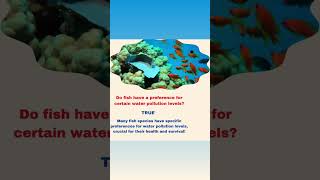 Do fish have a preference for certain water pollution levels?