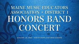 1/20/2024 - [4K / HiFi 🎧] Honors Band Concert - MMEA District 1 Honors Festival@ SoPo High School