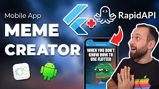 How To Build a MEME CREATOR Mobile App with FLUTTER