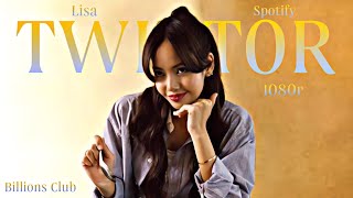 lisa twixtor ;[ spotify - billions club ];