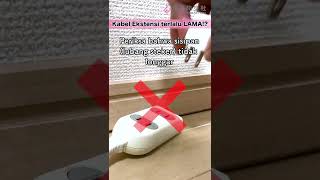 Cek Kabel Ekstensi di Rumah Kamu! #shorts