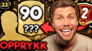 90 RATED KORT som BELØNNING for OPPRYKK til DIVISION 2