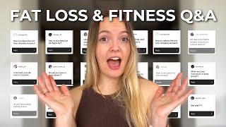 EVERYTHING FAT LOSS Q&A | Best workout, diet, consistency, motivation..