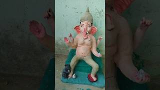 ganesh murti making 2023 #shots #viral #ganpatibappamorya