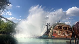 Thorpe Park Resort - Tidal Wave Water Ride - Slow Motion (Slo Mo)