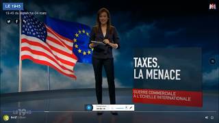 Taxe Trump Réaction d'Aluminium France -  JT M6 Dimanche 4 mars 2018