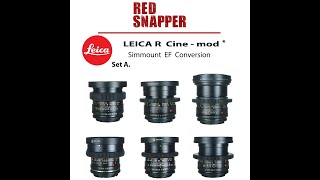 Leica-R | A-Set (KOMODO 6K 17:9) By REDSNAPPER