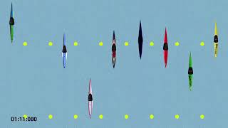 K1M 1000 Final   2014 ICF World Championships Moscow animation