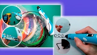 3D PEN Myriwell RP-100B - 3D printing pen Original - Unboxing - Test & disassembly | #3D ручка | 3d