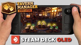 Tavern Manager Simulator | Steam Deck Oled Gameplay | Steam OS