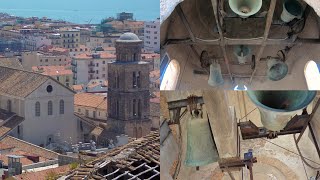 Plenum solenne delle campane della Cattedrale di Salerno dalla cella campanaria