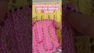 @GingerKinArt   #knittingstitchpatterns #knittingideas #knittingdesignforbaby #knittingpatterns #diy