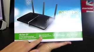 TP-Link Archer D7 AC1750 {Unboxing & Overview}