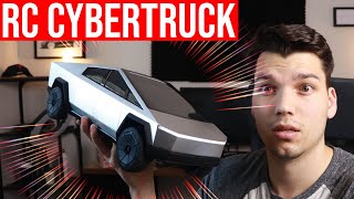 The $400 RC Cybertruck is insane | Unboxing and first look