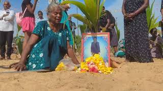 Tamils mark Mullivaikkal at the memorial yard in Mullaitivu