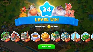 Township Level 24 unlocked 🔥🏡