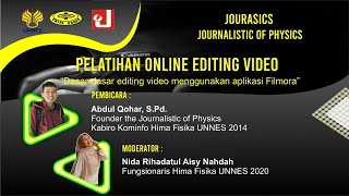 Pelatihan Online : Editing Video Menggunakan Filmora