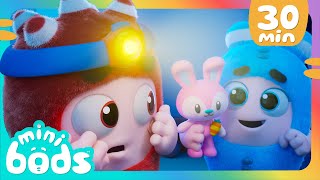 Binky and the Bedtime Mystery! | 30 Minutes of Minibods | Funny Stories | Preschool Cartoons