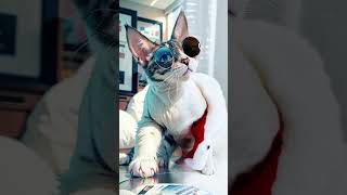 Cat Goes Corporate With AI Magic #shorts  #cat