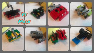 “Fire the bombs!” LEGO battlebots fight night | season 5 episode 23 | hyper lash