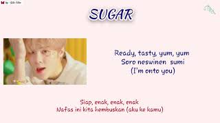 KIM WOO SEOK - SUGAR [Super Easy Romanized Lyrics | Sub Indo]