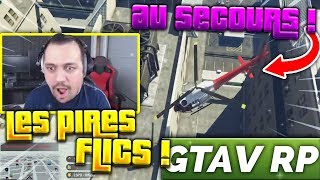 THEKAIRI78 et BICHOU les PIRES FLICS de FLASHLAND !! Best Of TK78 sur GTARP !