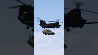 US Cargo Helicopter Carry Israeli Tanks to Beruit