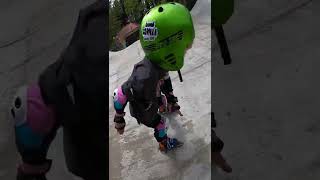 4 year old rollerblading